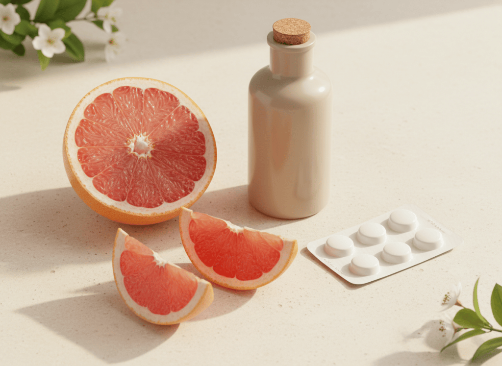 Grapefruit & Medikamente: Warum diese Kombination problematisch sein&nbsp;kann